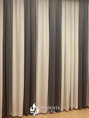 Phoenix Aura Curtain – Obsidian Mist